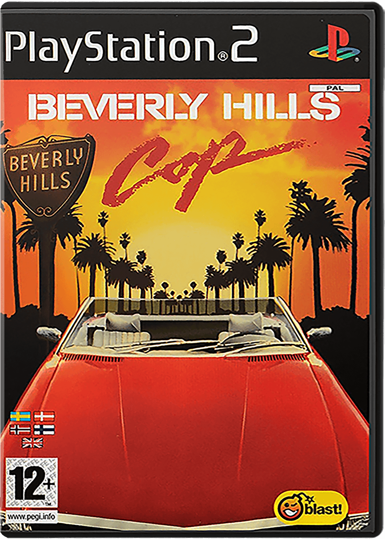 Beverly Hills Cop box art for Playstation 2